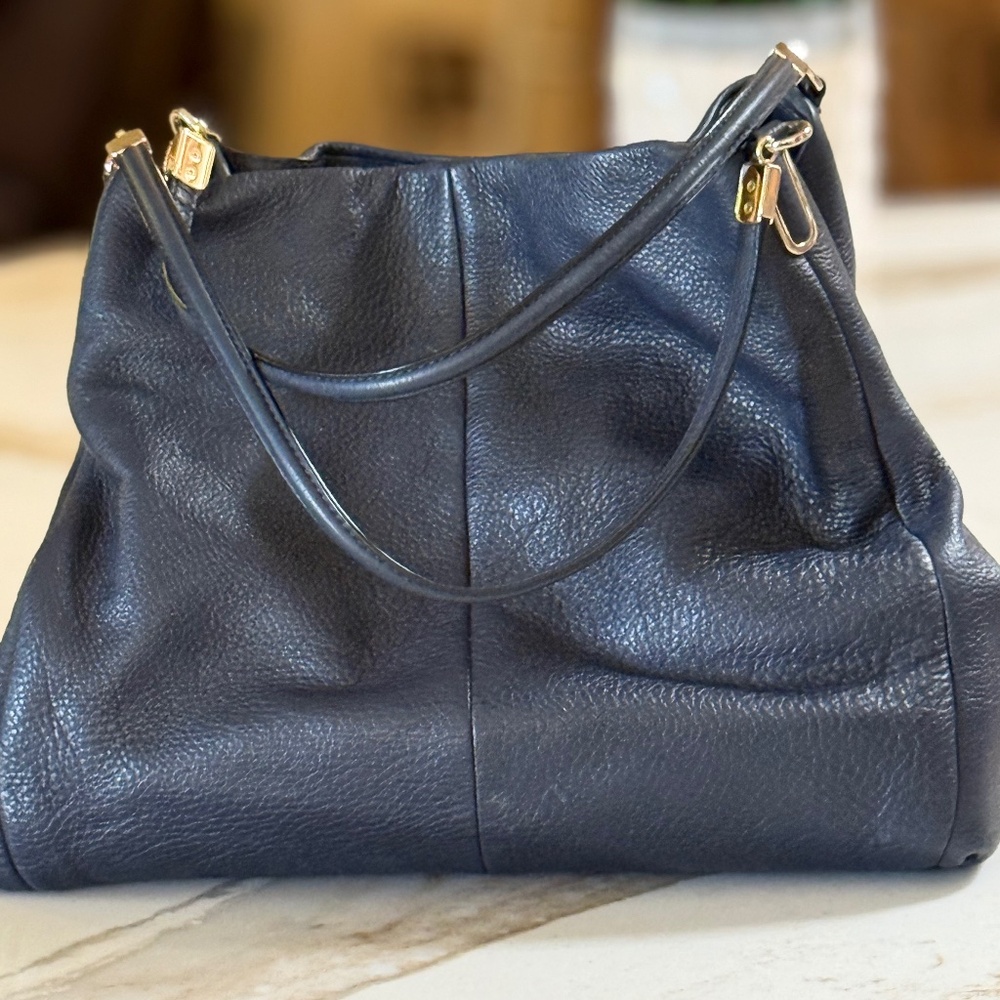 Coach Leather Shoulder Bag